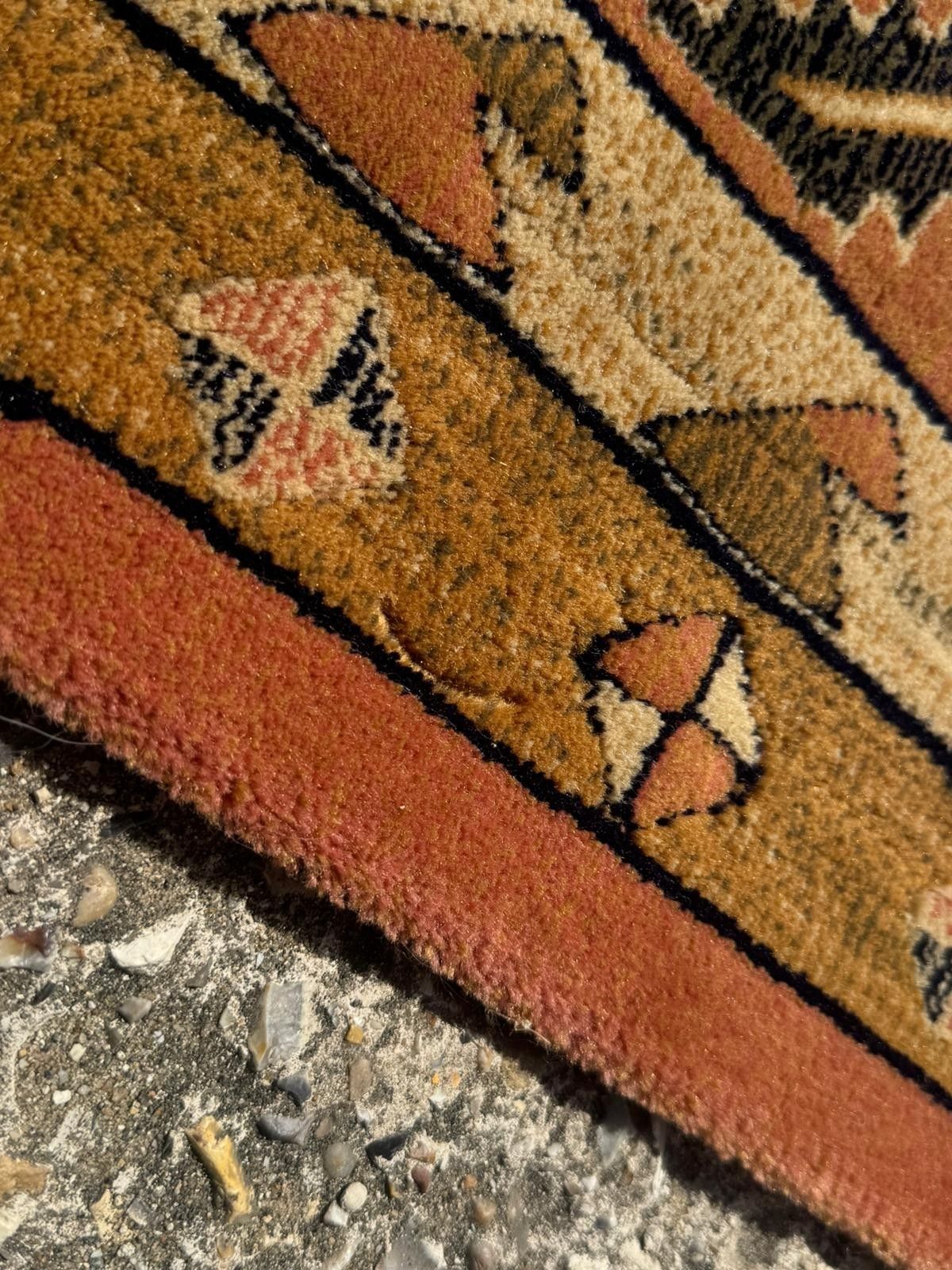 Vintage Kayam Caspian Oriental Rug Retro Acrylic photo vinterior