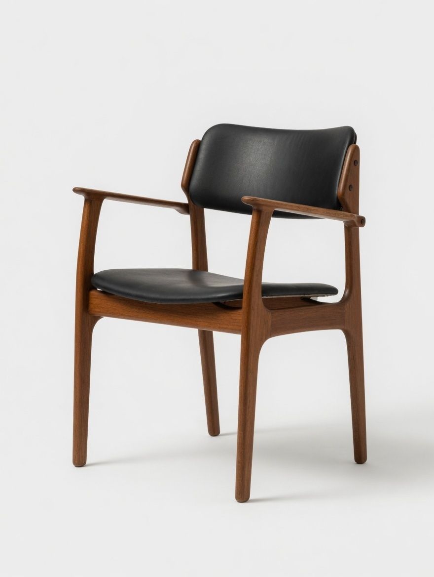 Erik Buch Rosewood Captains Chair, Model 50 photo vinterior