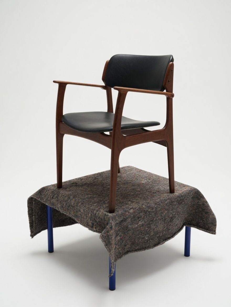 photo for sale Erik Buch Rosewood Captains Chair, Model 50