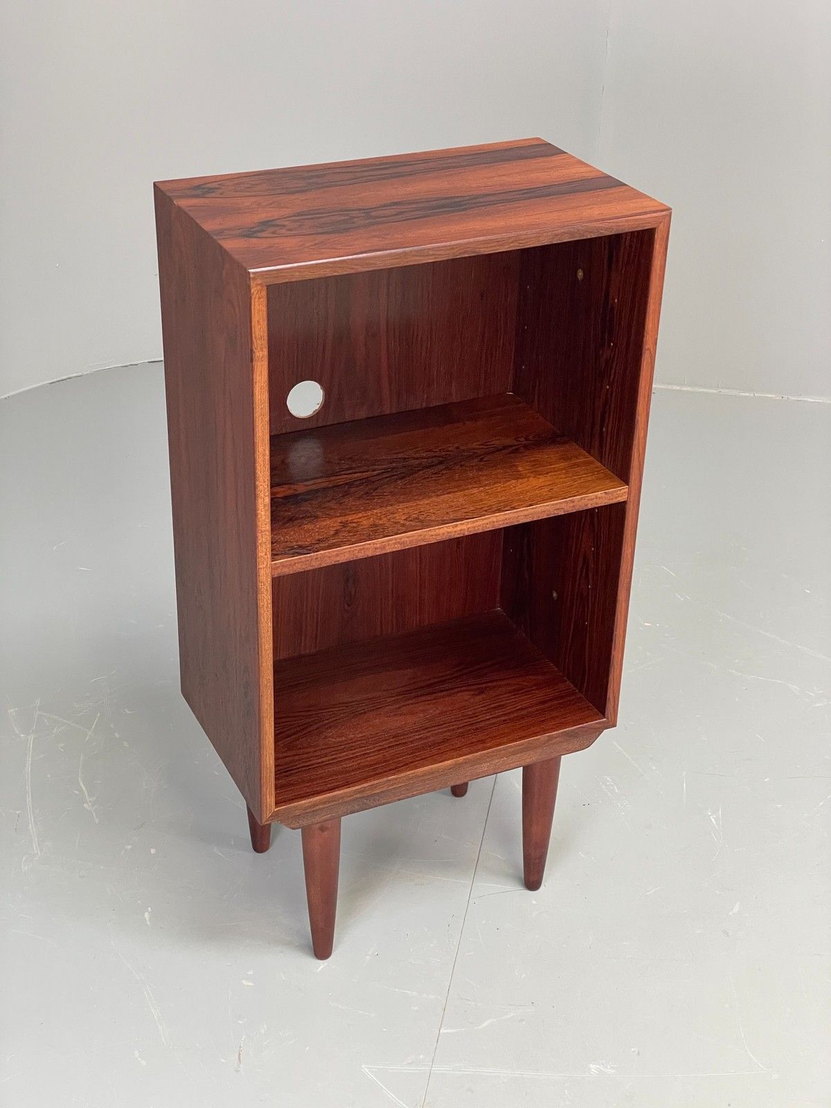 Vintage 1970s Small Bookcase Bedside Unit Retro Danish Hjornebo Eb11991
