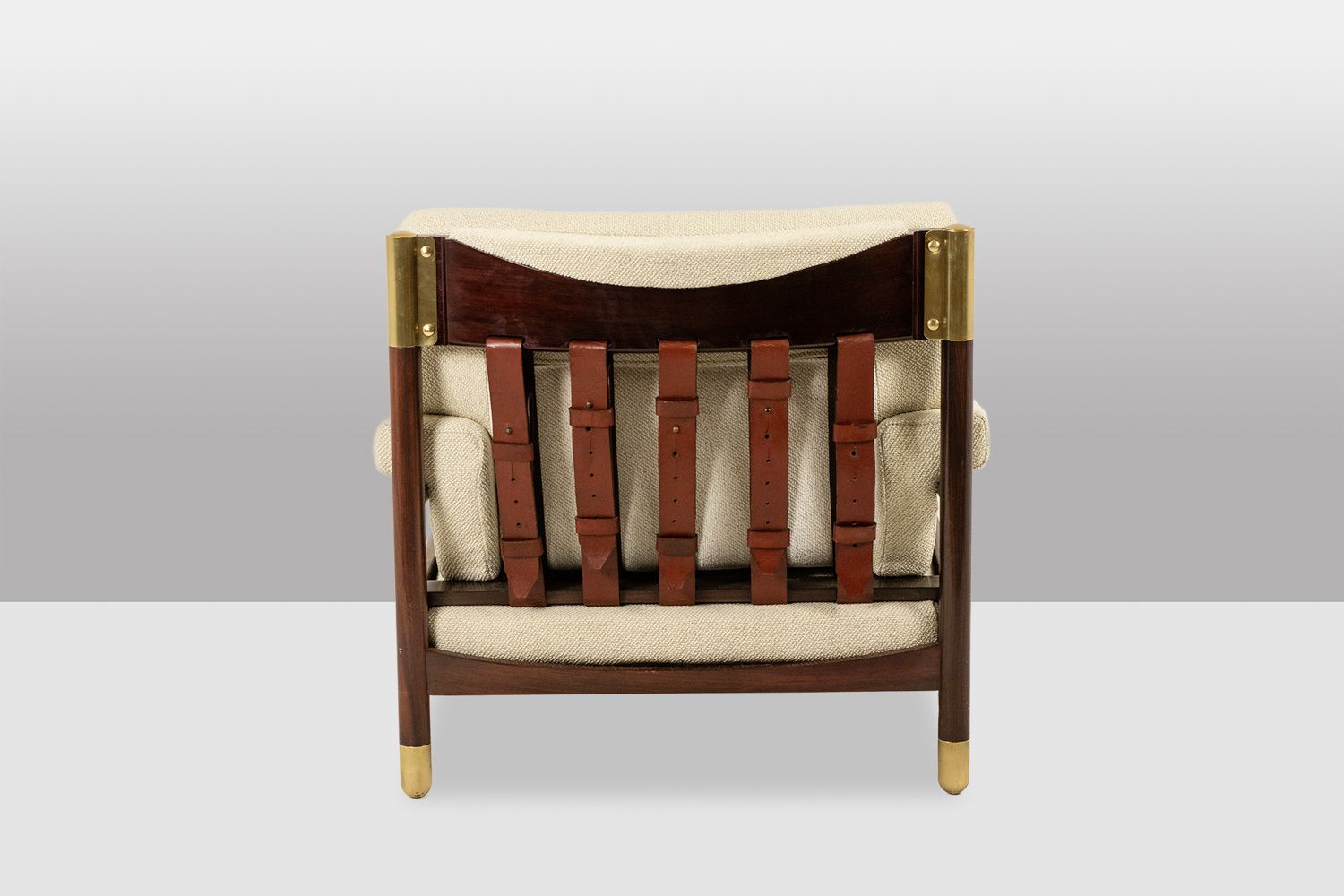 Carlo Di Carli. Pair Of “Sella” Armchairs In Rosewood. 1960s. photo 11800.0