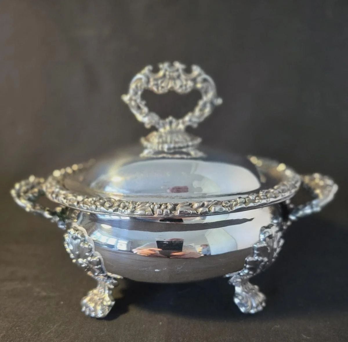 C1780 Georgian Antique Silver Plated 4 Matching Tureens Matthew Boulton photo furniture