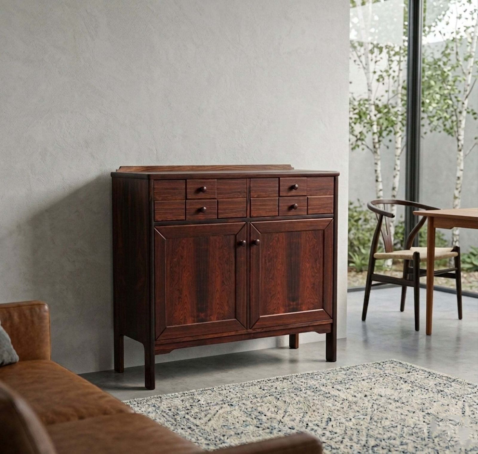 Mid Century Danish Rosewood Cabinet C1960 photo Furniture