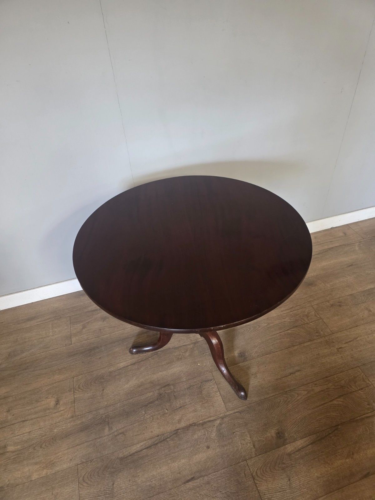 Antique Mahogany George III Tilt Top Table 1800s photo buy