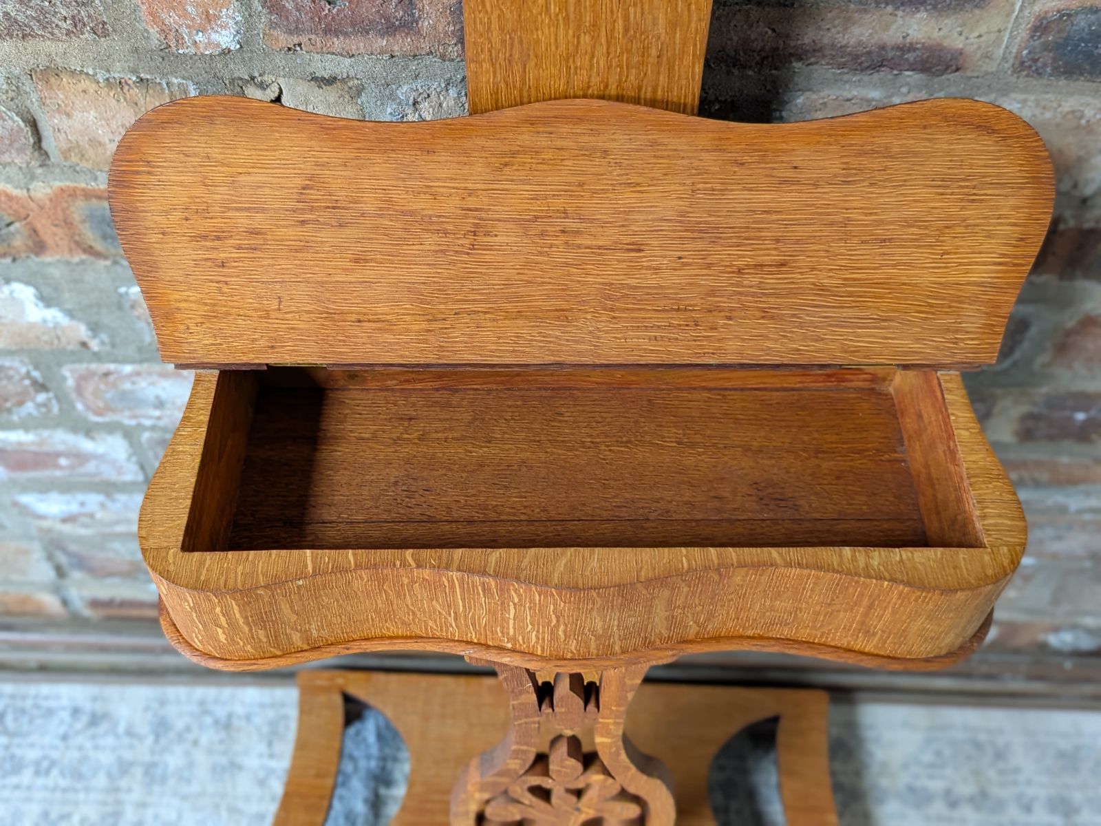 photo furniture Victorian Oak Hall Stand / Coat Tree