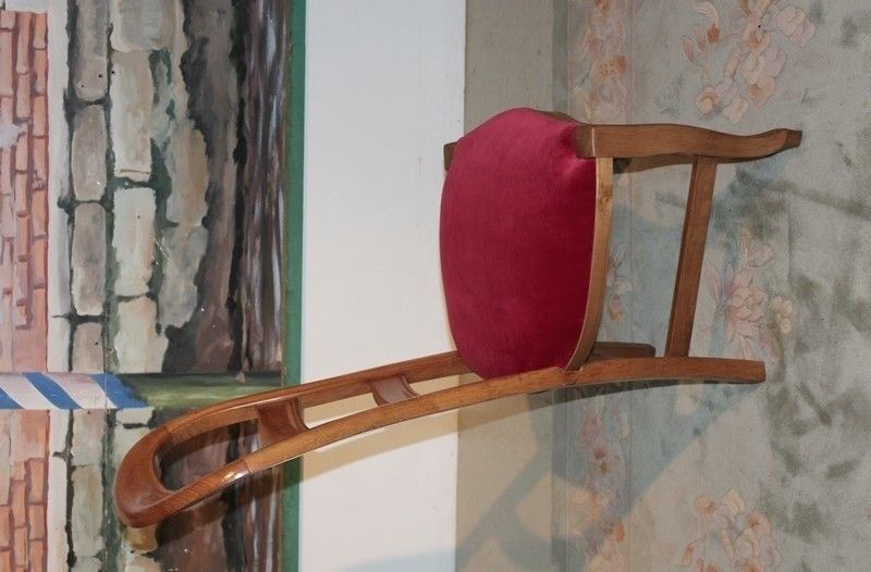 Nursery Chair In Cherry 1880s photo furniture