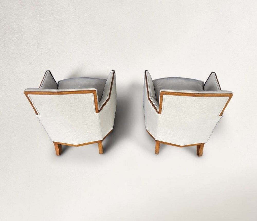 A Pair Of Art Deco Armchairs photo 4150.0