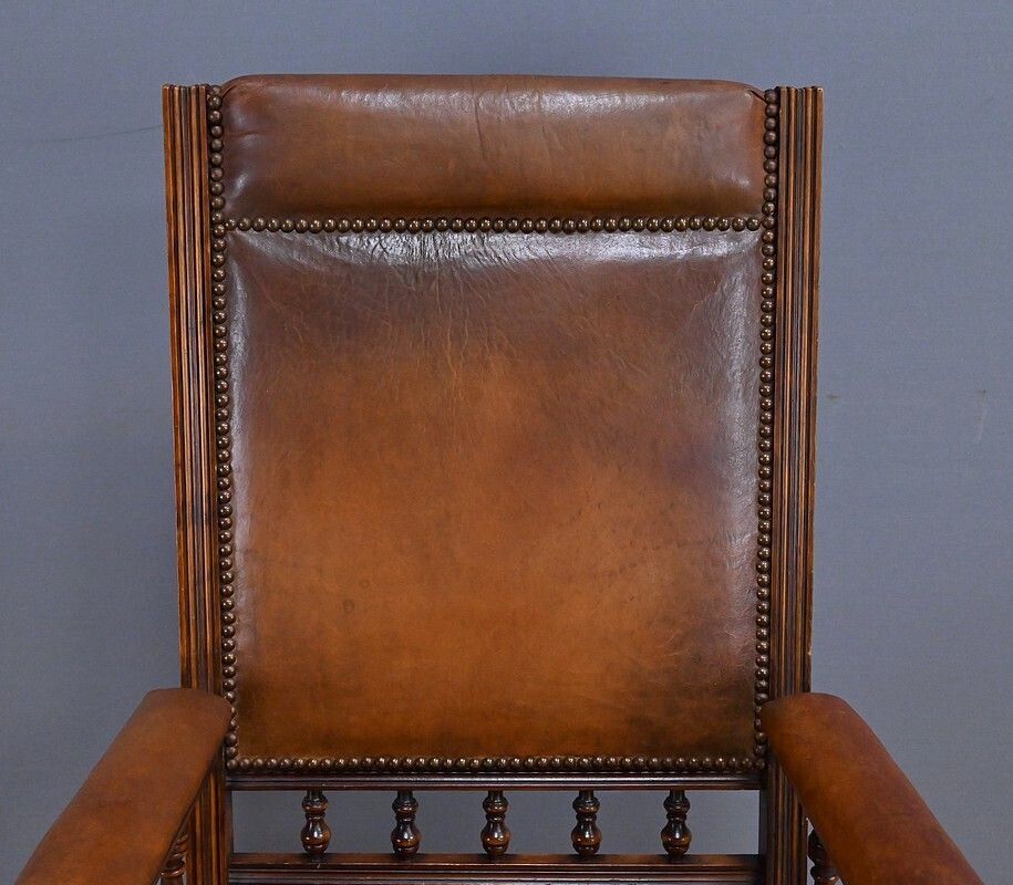 Mahogany Rocking Chair, England – Early 20th Century photo 1520.0