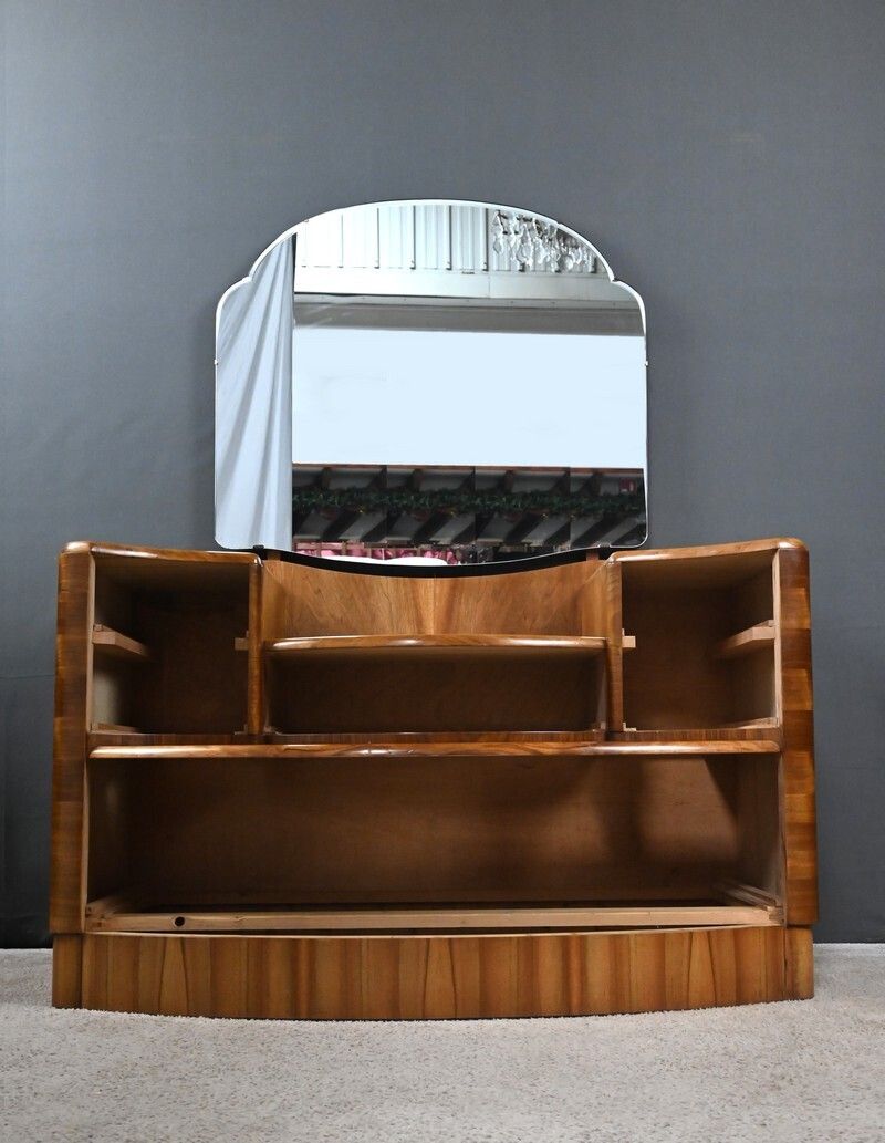 photo buy Dressing Table In Burr Walnut, England – 1920