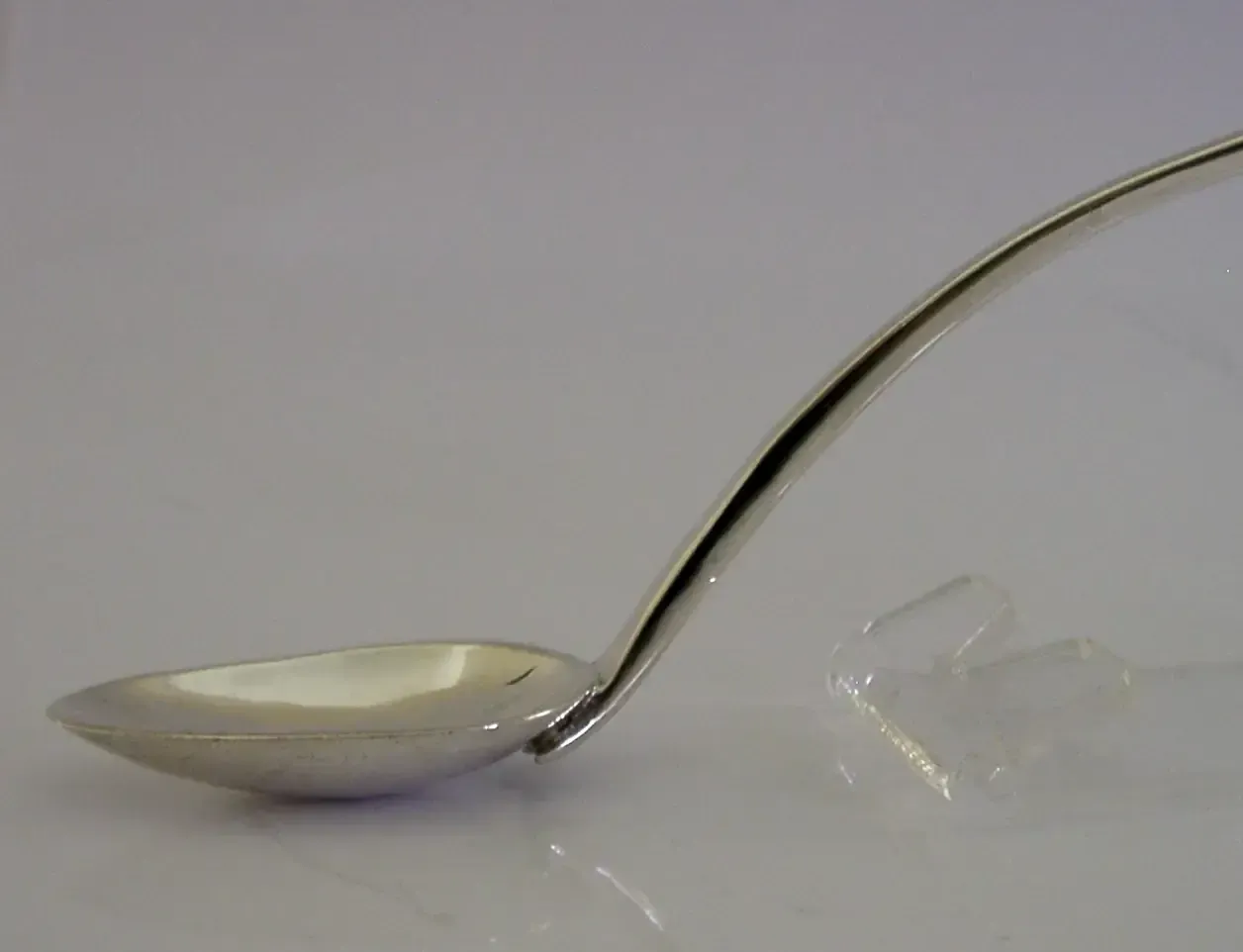 Amanda Birkett Designer Sterling Silver 7.75 Inch Long Spoon 1995 Hand Made photo vinterior