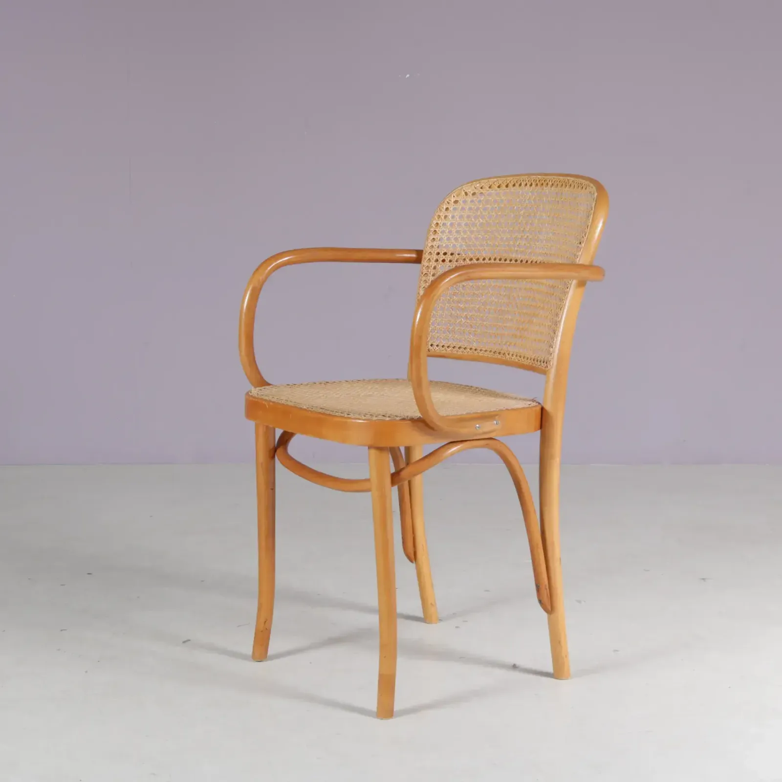 1930s “811” Chair By Josef Hoffmann For Ligna, Czech