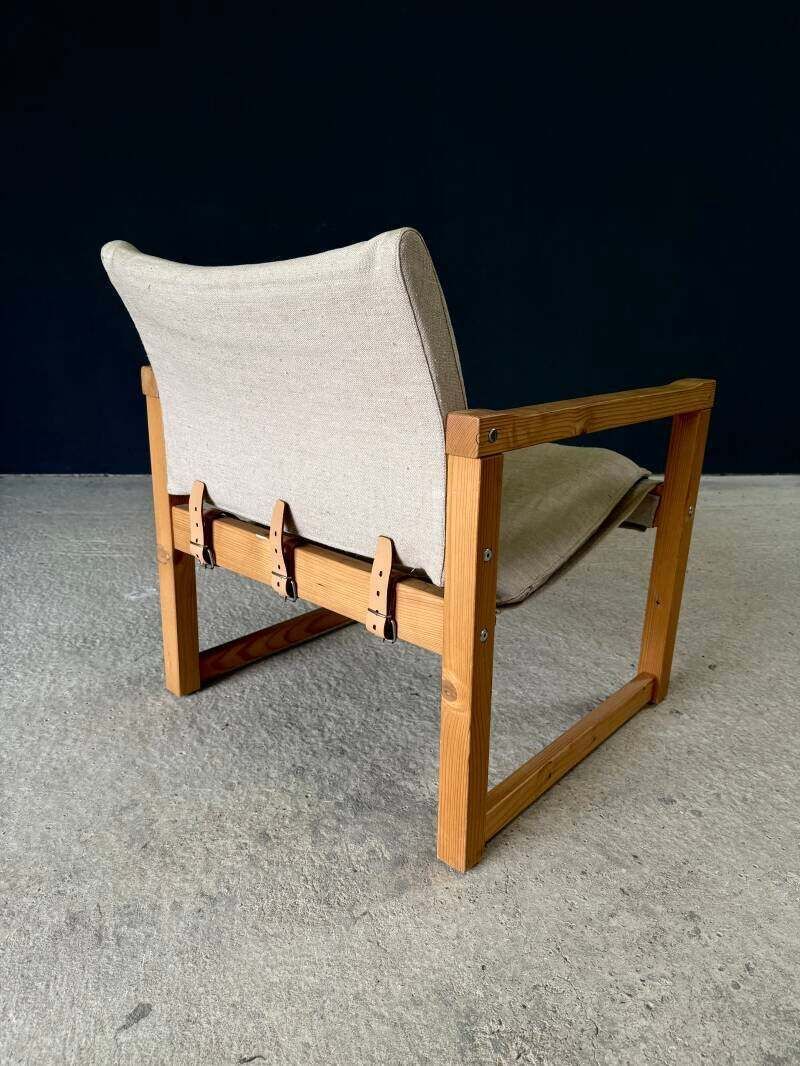 Furniture "Diana" Safari Chair Set By Karin Möbring For Ikea, 1990's photo