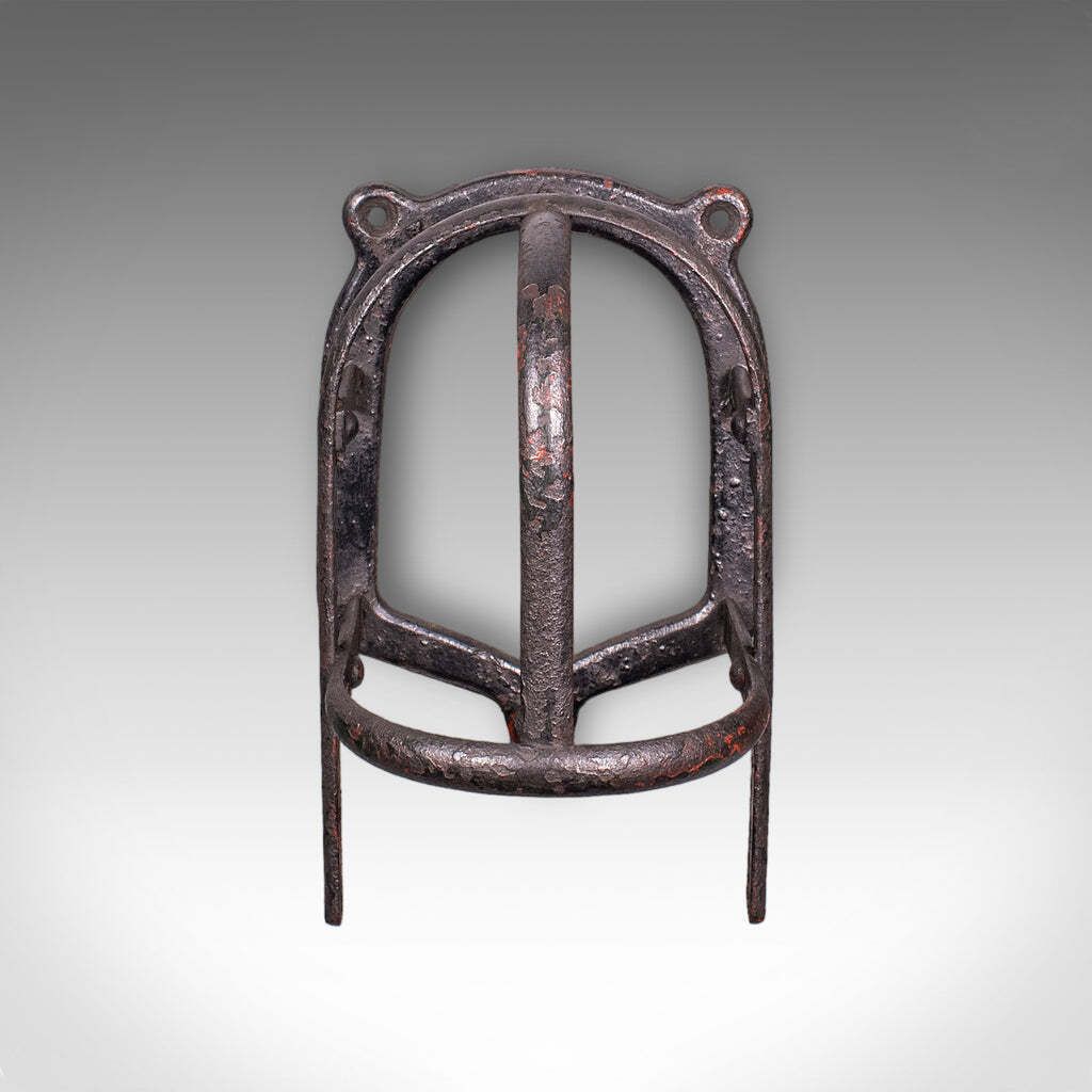 Set Of 4 Antique Crop Hanging Racks, English, Iron, Hooks, Equestrian, Victorian photo Furniture