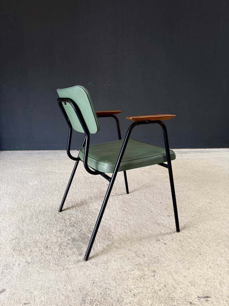 Space Age Design fauteuil "M" van Pierre Guariche voor Meurop, ca. jaren 1950 photo 550.0