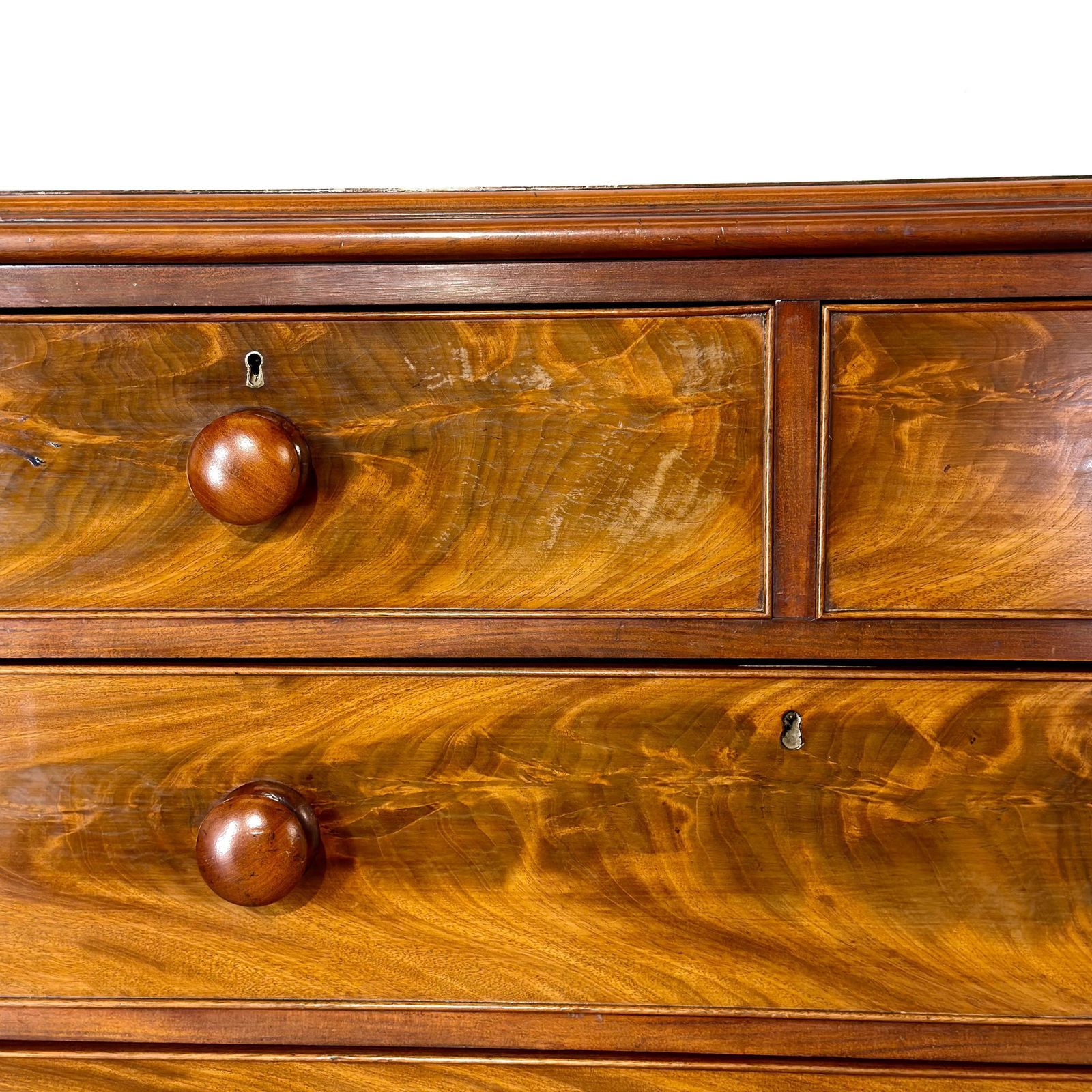Antique Victorian Mahogany Chest Of Drawers | Antique Storage | Bedroom Drawers | Antique Chest Of Drawer (M 6884) photo buy