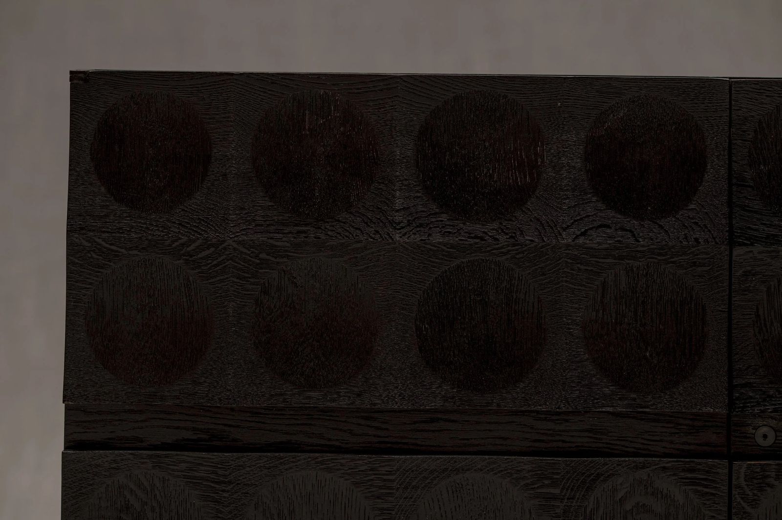 Brutalist Sideboard By J. Batenburg For M.I., Belgium 1970s photo for sale