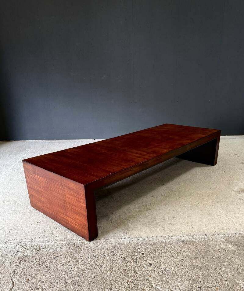 photo furniture Modernist Design Bamboo Coffee Table By Axel Vervoordt, 1980's