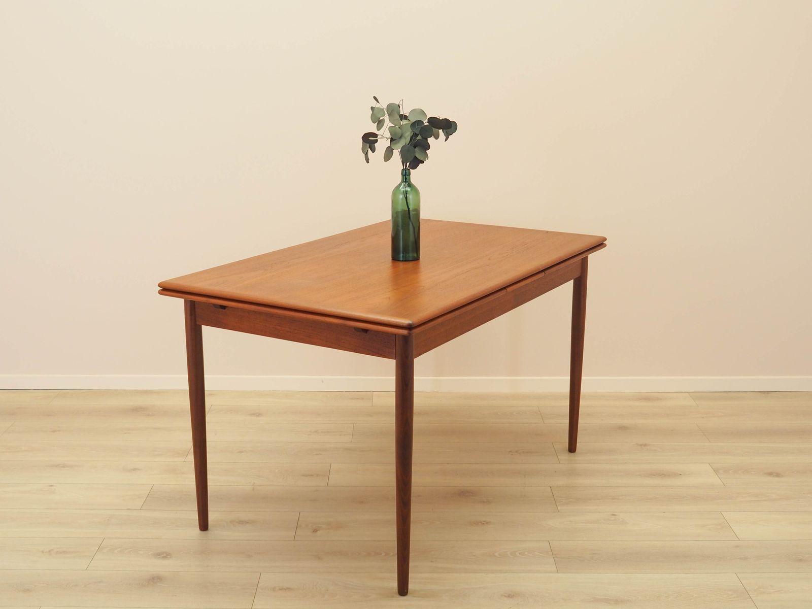 Teakhouten tafel – Deens design, ca. jaren 1970, gemaakt in Denemarken photo 1419.0