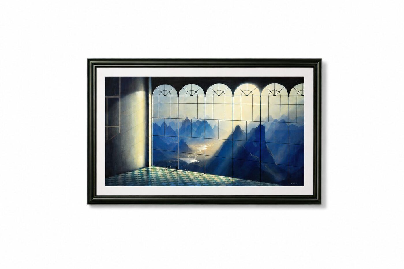 Hans Werner Saam (1943–2020) "Belvedere" photo vinterior