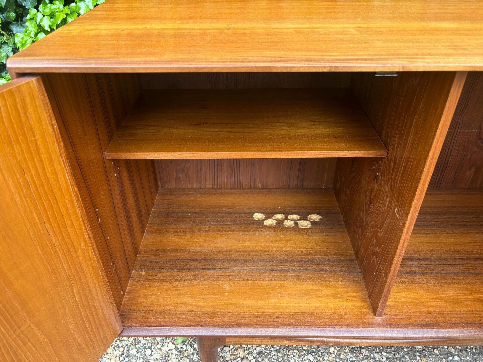 Furniture Mid Century Teak Cabinet By Kofod Larsen, Denmark C.1960s photo