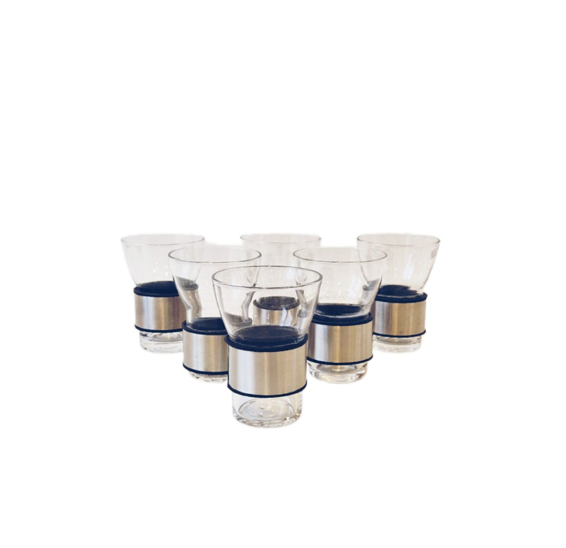 Glazenset voor warme dranken, jaren 1960