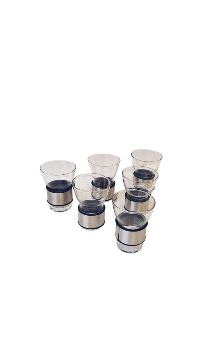 Glazenset voor warme dranken, jaren 1960 photo 78.0