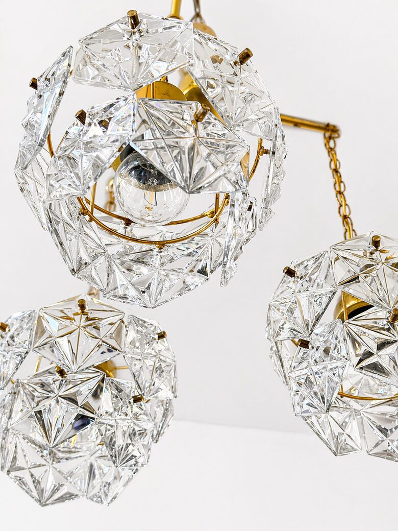 Kinkeldey Crystal Mid-Century Kroonluchter photo furniture