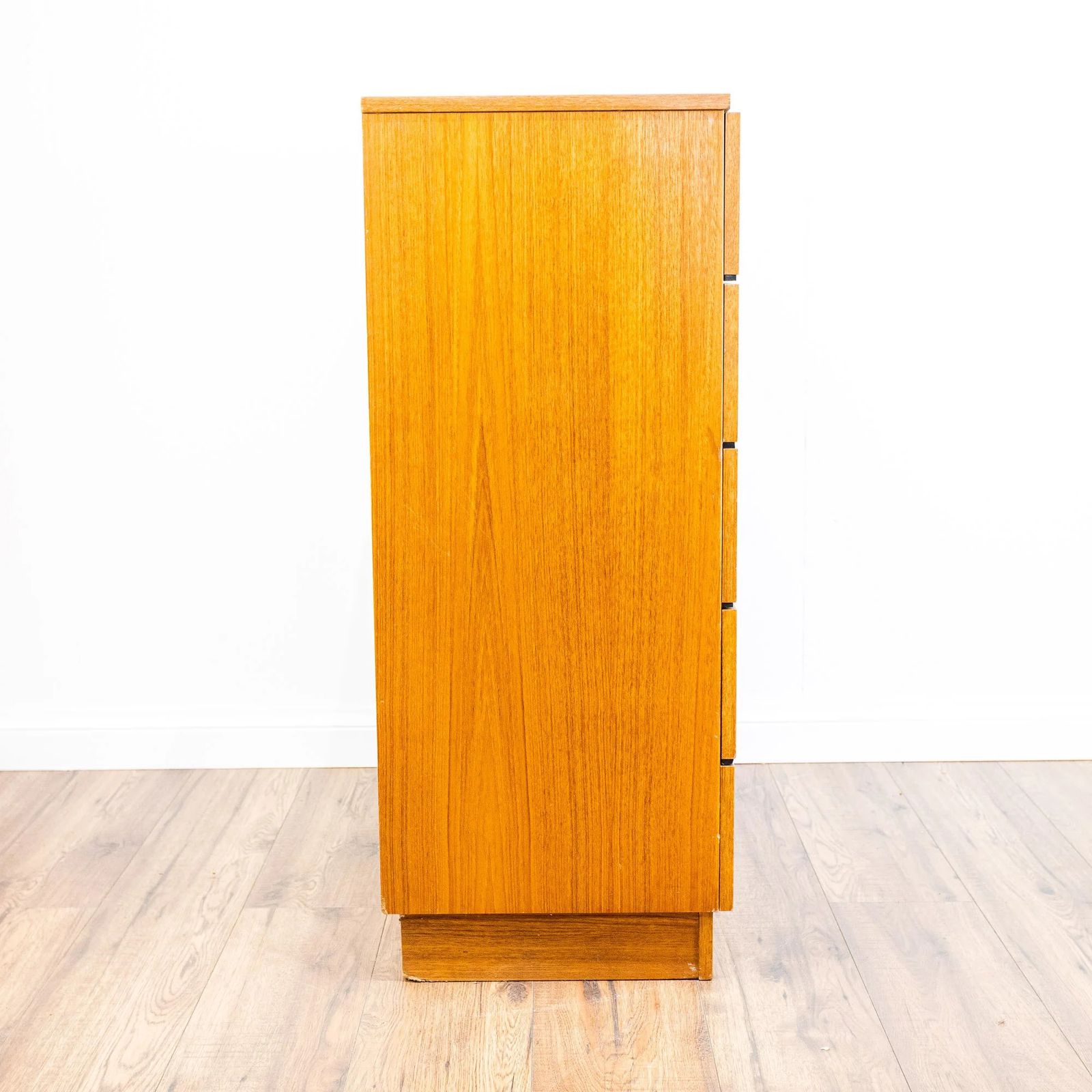 photo for sale East German Mid Century Teak Chest Of 6 Drawers