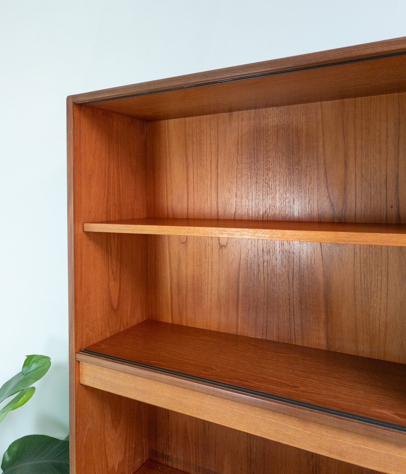Furniture Refinished Vintage Mid Century Teak G Plan Bookcase Tall Shelf Shelves Bookshelf photo