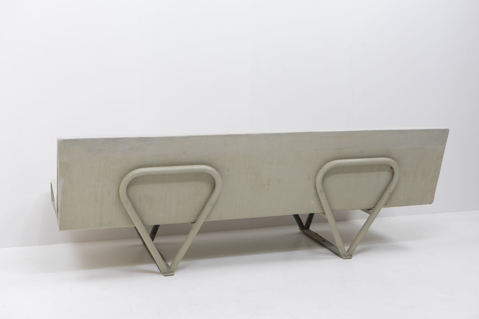 Eternit Bench By André Lasserre For Eternit Sa, Switzerland 1970s photo furniture
