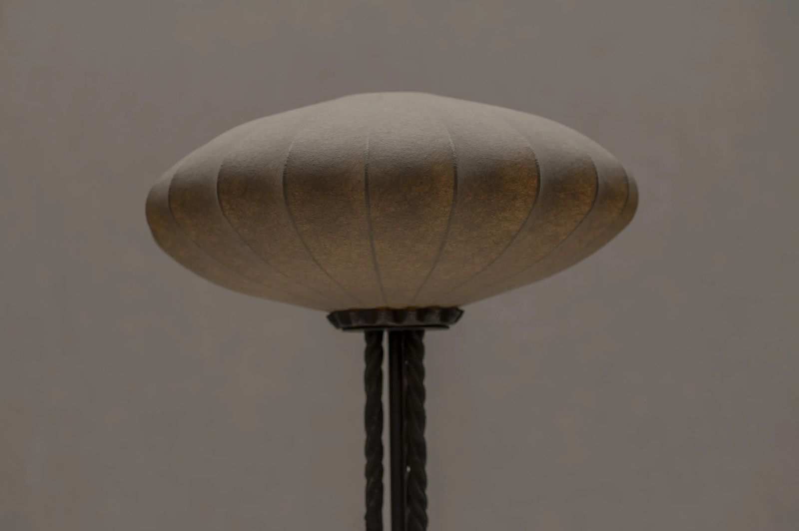 French Mid Century Brutalist Floor Lamp, 1960/70s photo vinterior