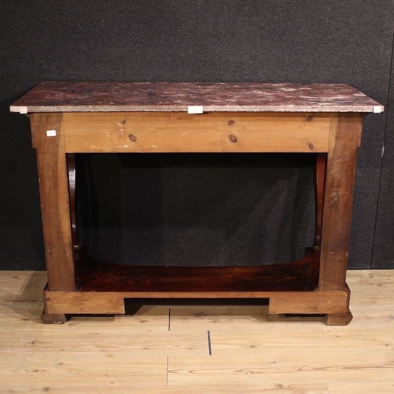 19th Century Italian Empire Style Console With Marble Top photo 5600.0