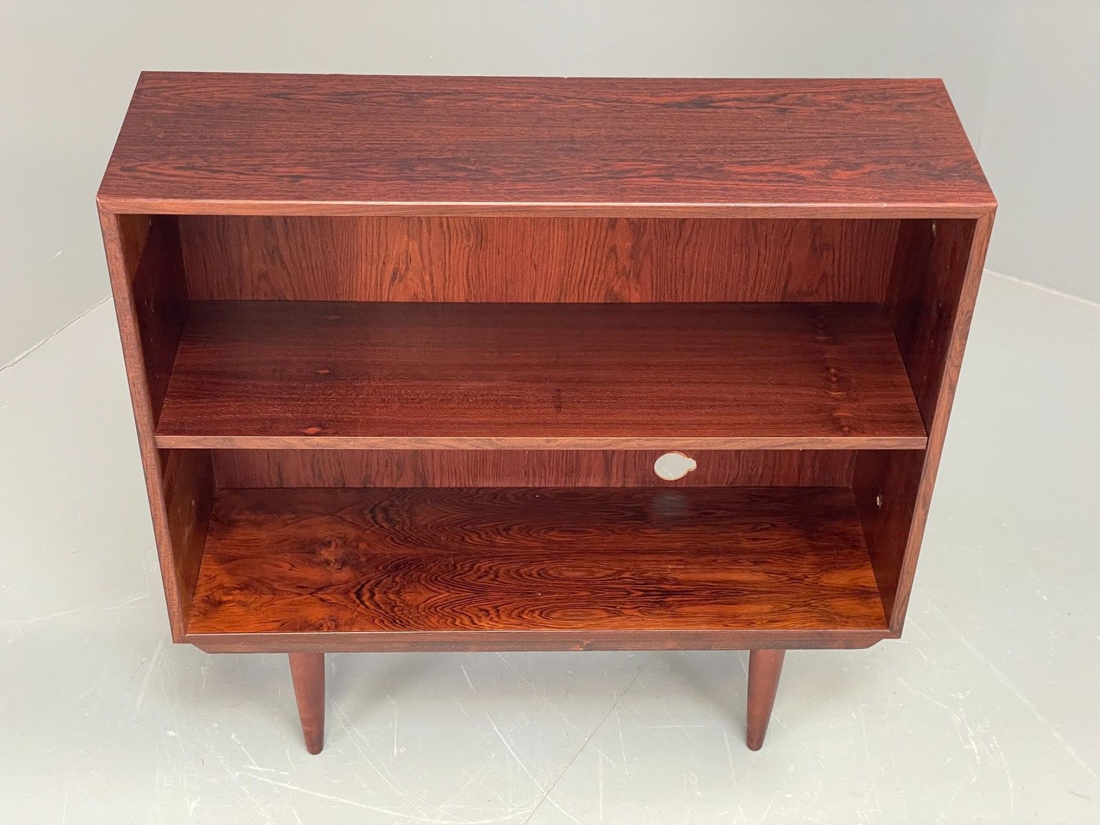 Vintage Danish 1960s Bookcase By Hjornebo Darkwood Retro Shelving Eb12065 photo furniture