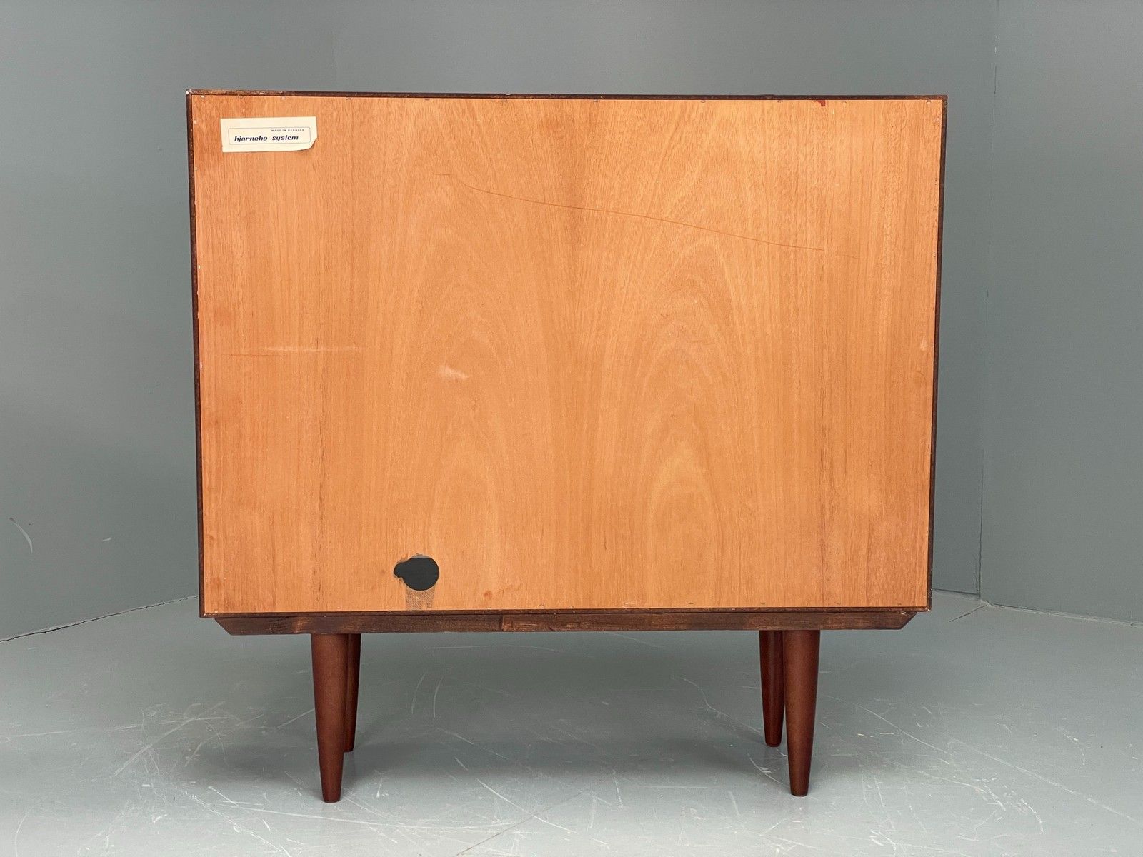Vintage Danish 1960s Bookcase By Hjornebo Darkwood Retro Shelving Eb12065 photo Furniture