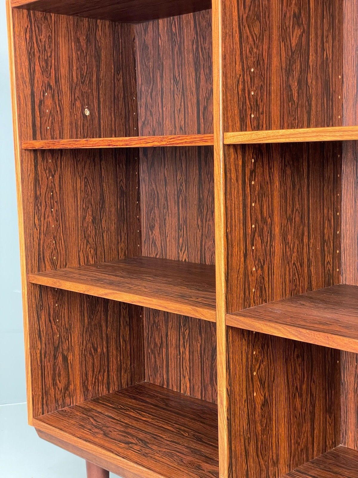 photo furniture Vintage Danish 1970s Bookcase Mid Century Shelving Retro Darkwood Eb12068