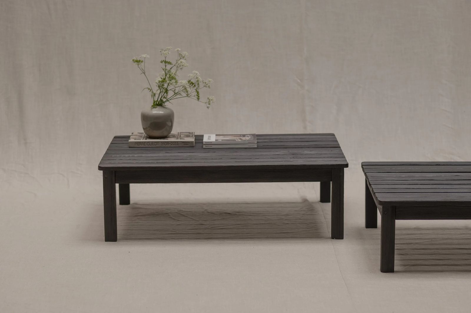 Set Of Dutch Mid Century 'Lattenbank' Coffee Tables, 1960s photo for sale