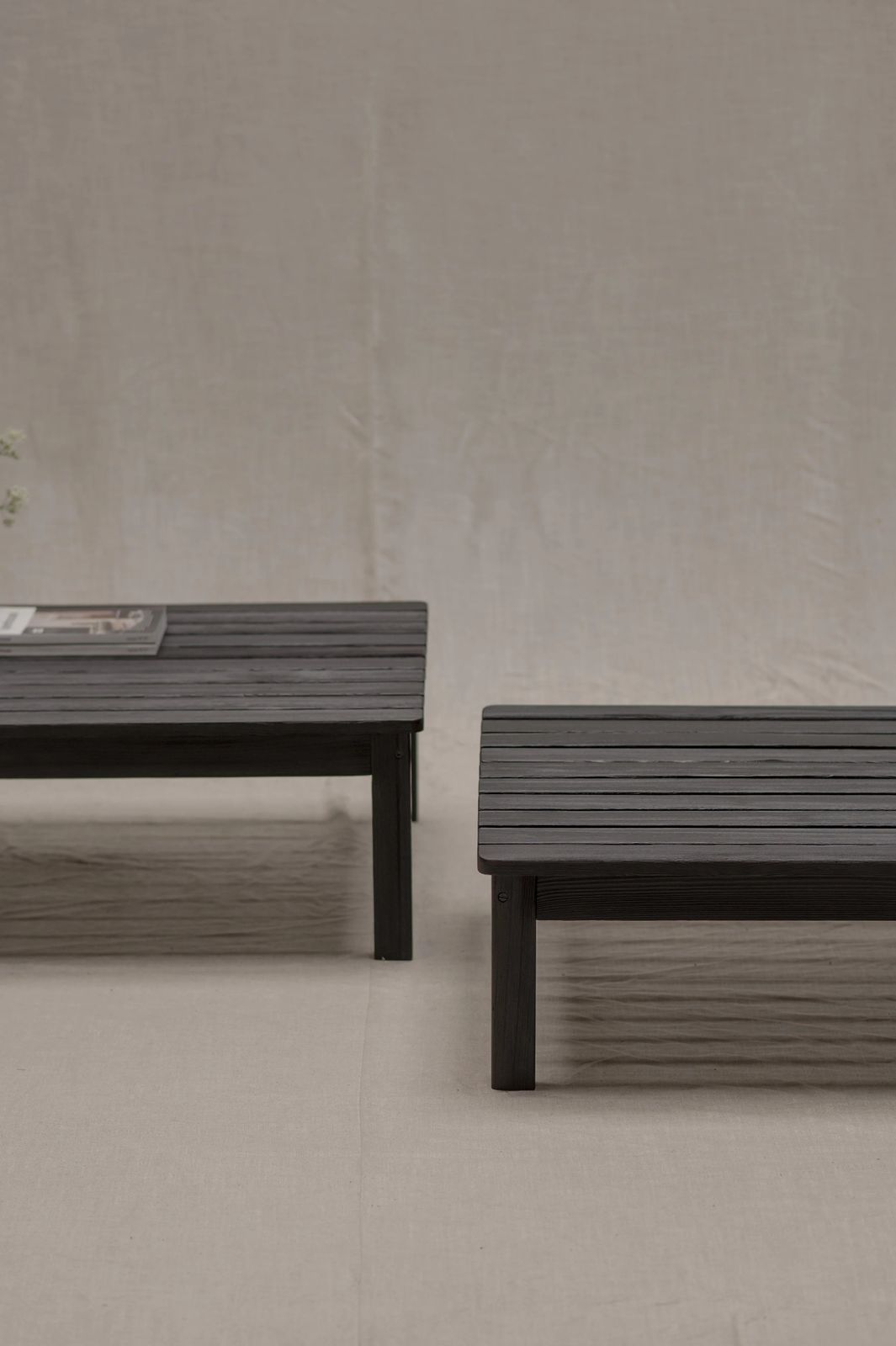 Set Of Dutch Mid Century 'Lattenbank' Coffee Tables, 1960s photo Furniture