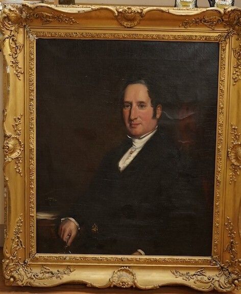 Georgian Regency Oil Portrait Painting