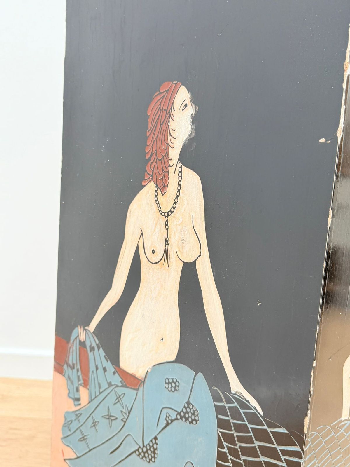 1930s Style Art Deco Column  Delivery Available 0114 photo vintage