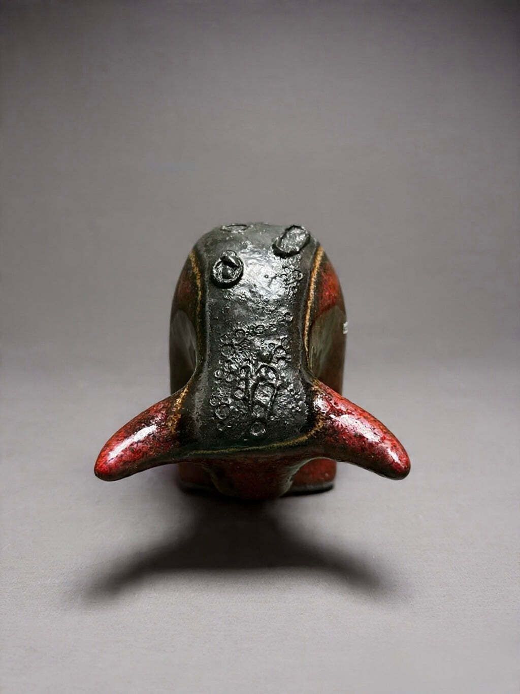 Otto Keramik Classic Ceramic Bull West German Pottery Fat Lava photo Art