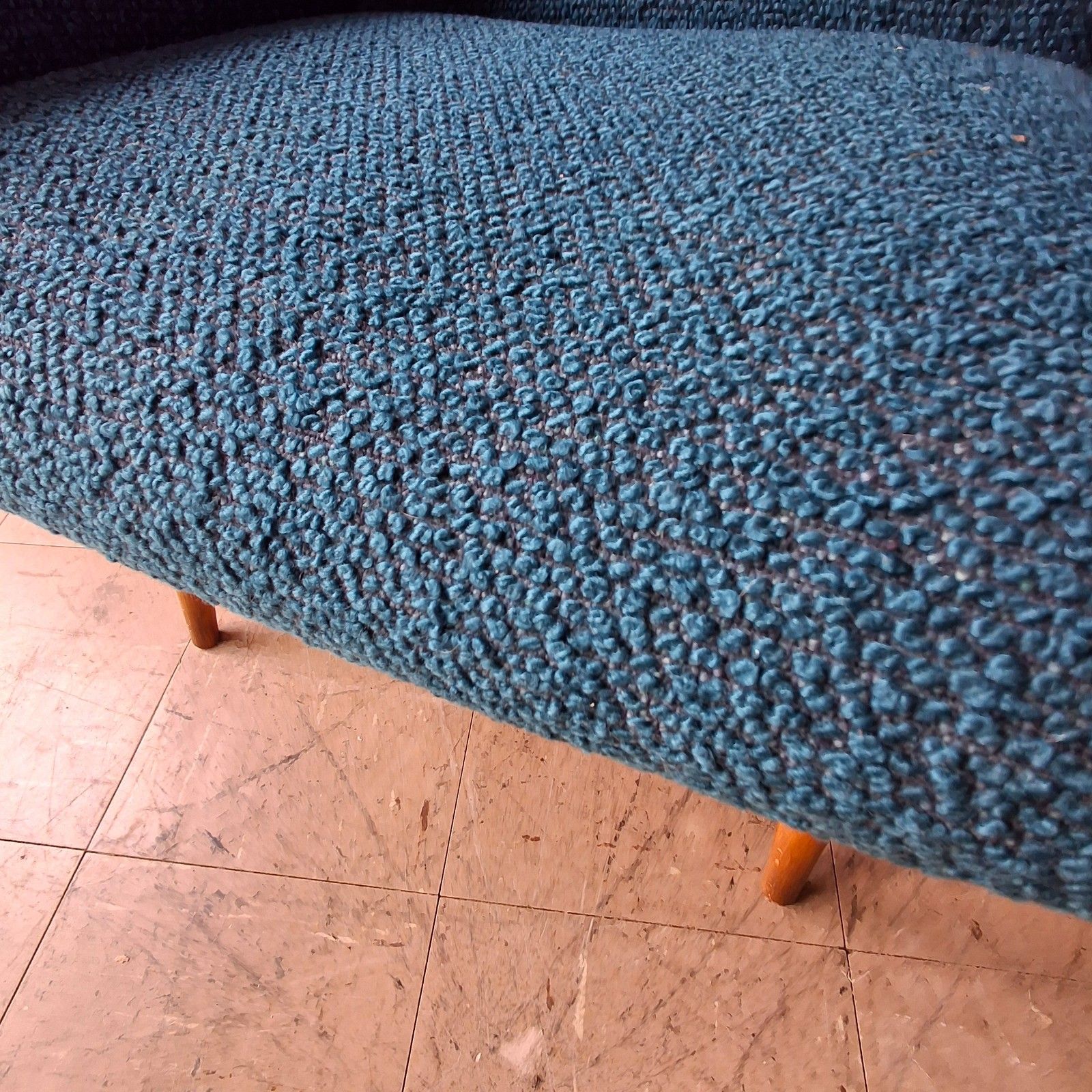 Fab Vintage 1960s Parker Knoll Pk945/7 Adagio Chair Armchair Teal Blue Chenille photo Furniture