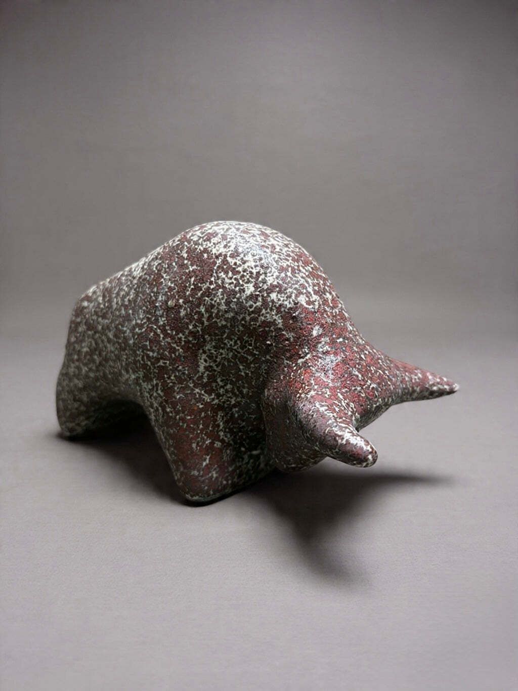 Otto Keramik Classic Ceramic Bull West German Pottery Fat Lava photo vinterior