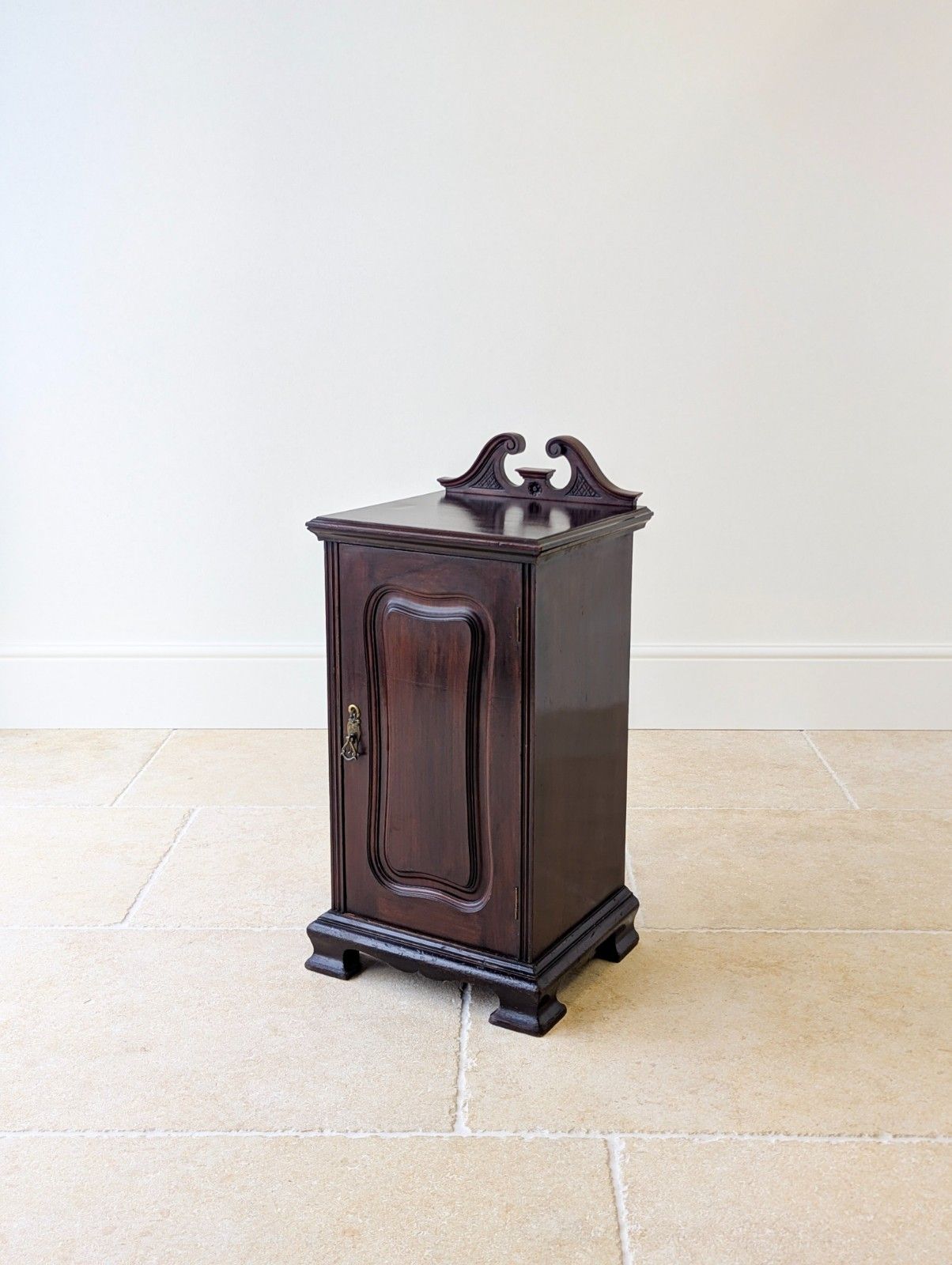 Antique Victorian Mahogany Bedside Cabinet C.1870