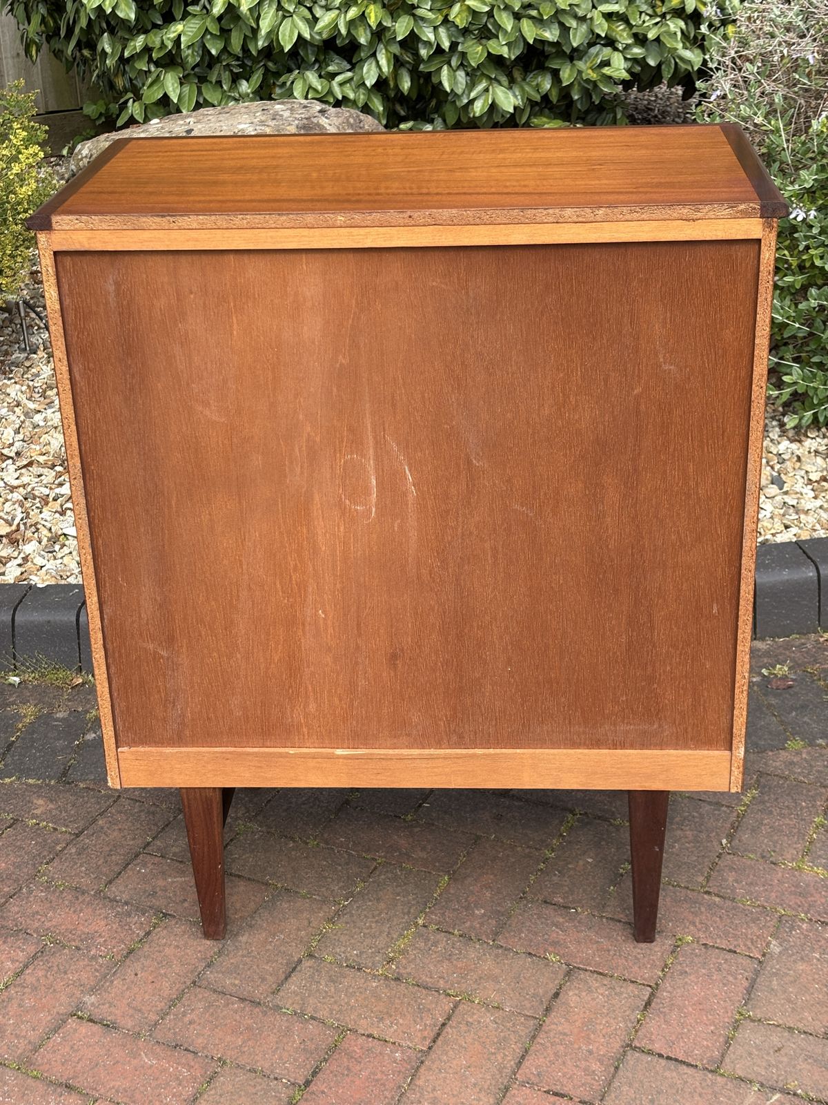 Mid Century Teak And Mahogany Chest Of Drawers photo vinterior