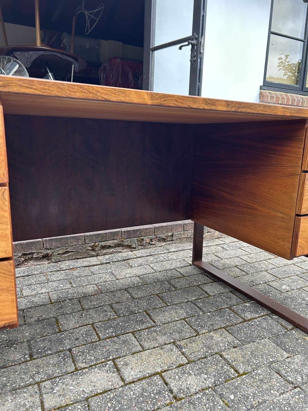 photo furniture Very Fine Rosewood Midcentury Danish Desk By Henning Jensen And Torben Valeur