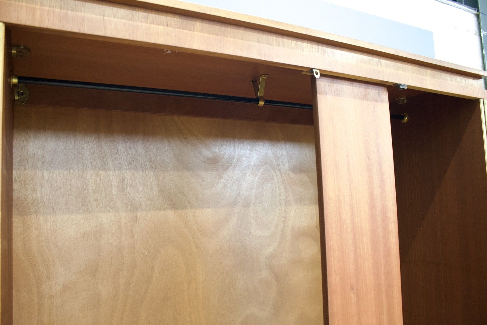 Mid Century Teak Wardrobe From Stonehill, 1960s  #1768 photo vintage