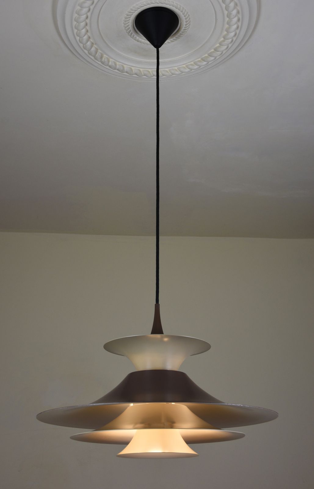 Radius 1 Pendant Lamp By Eric Baslev For Fog And Mørup, 1970s photo for sale