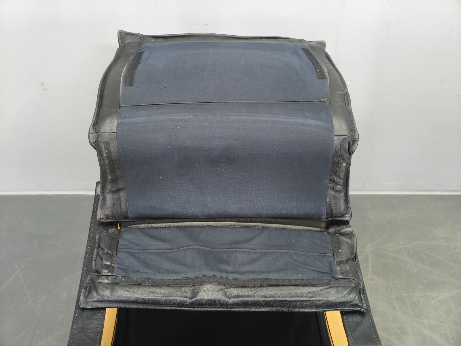 Furniture Pair Of Leather Lounge Chairs By åke Fribytter For Nelo Kroken 1960s photo