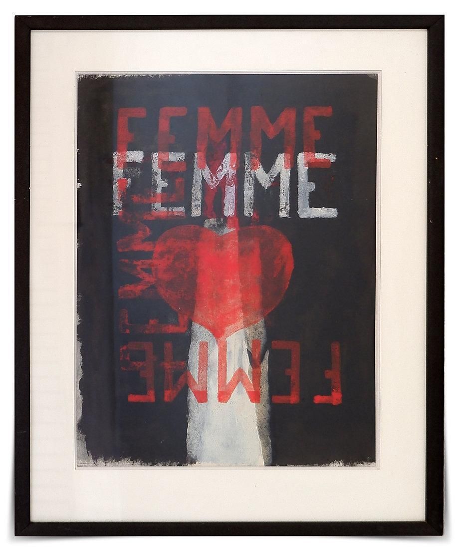 Art Jean Marie Planques (1932 1992) Untitled   Works On Paper   Sold As A Set photo