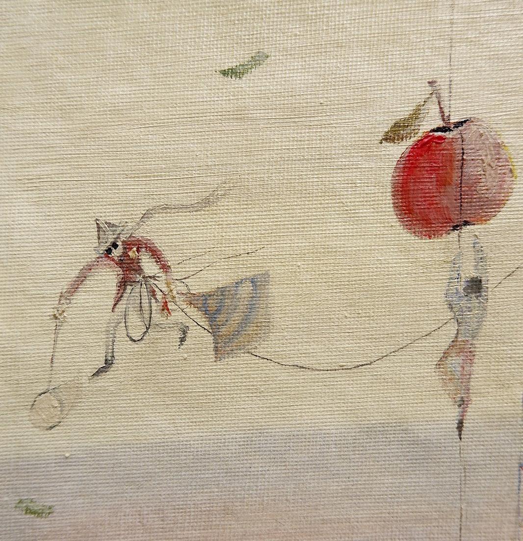 Miroslav Krofián "La Victoire De L'idéologie" Contemporary Painting    Czechia photo furniture